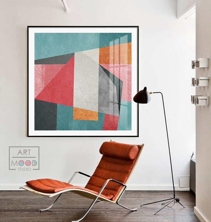 ПОСТЕР ABSTRACT CUBE