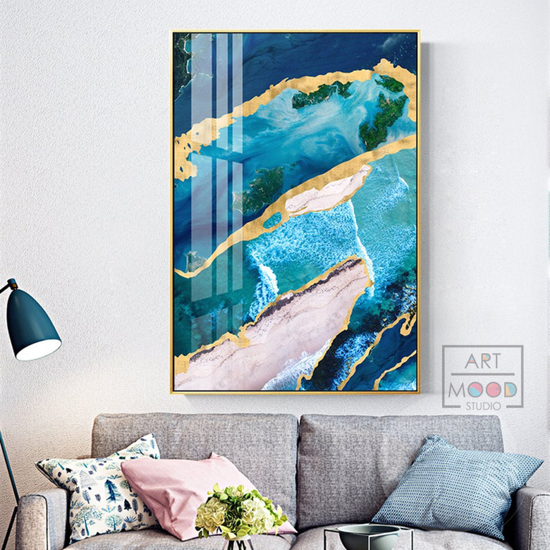 ПОСТЕР ABSTRACT OCEAN #1