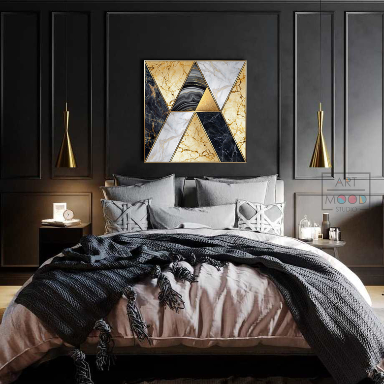 ПОСТЕР MARBLE GOLD #2