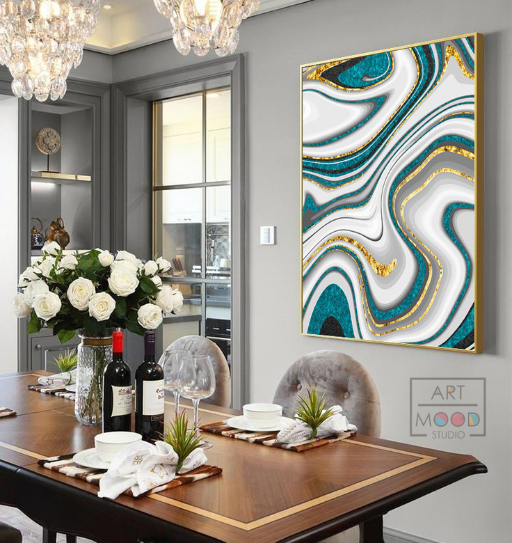 ПОСТЕР ABSTRACT WAVES #2