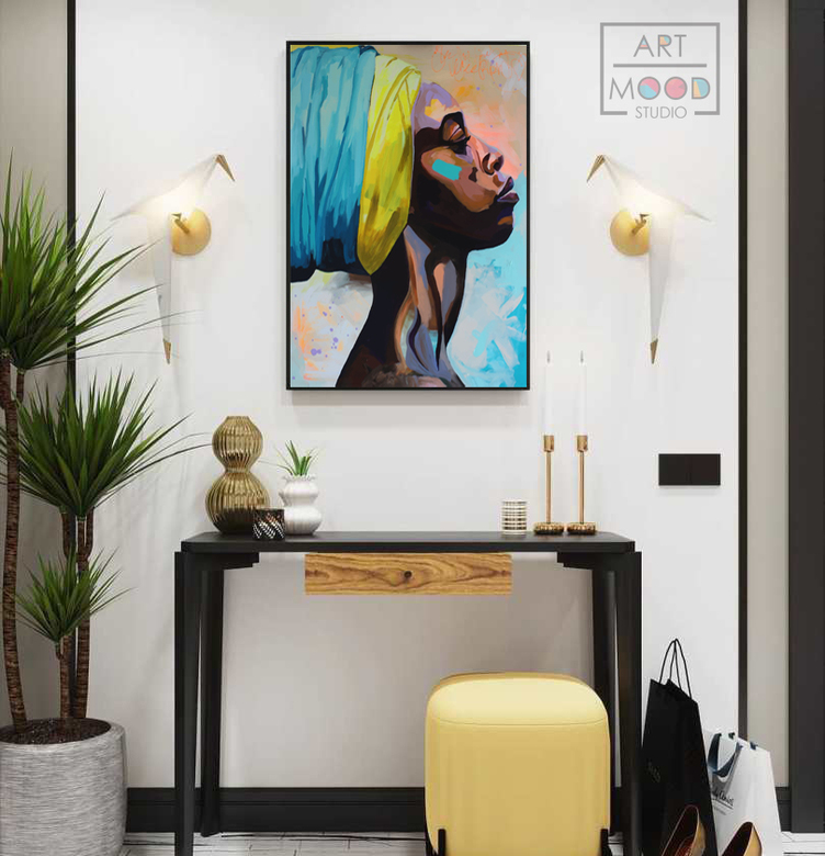 ПОСТЕР AFRICAN WOMAN