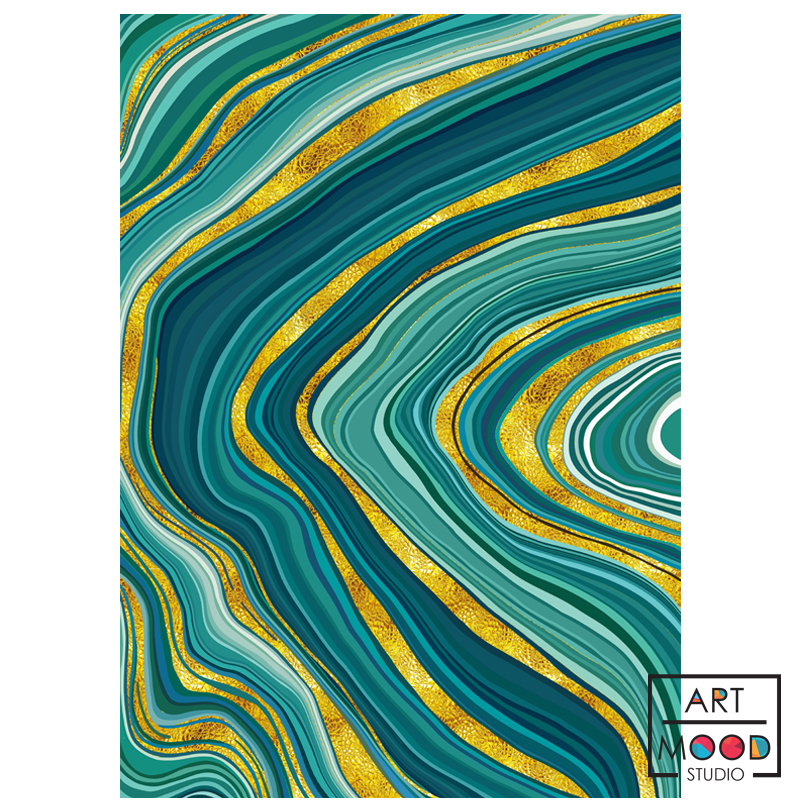 ПОСТЕР ABSTRACT RIVER #1