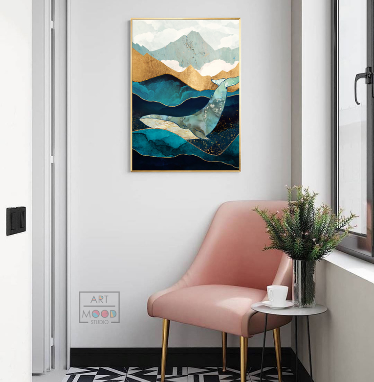 ПОСТЕР WHALE #1