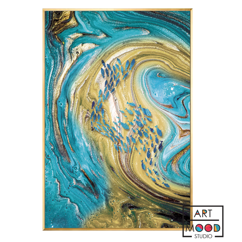 ПОСТЕР WATER FLOW #2