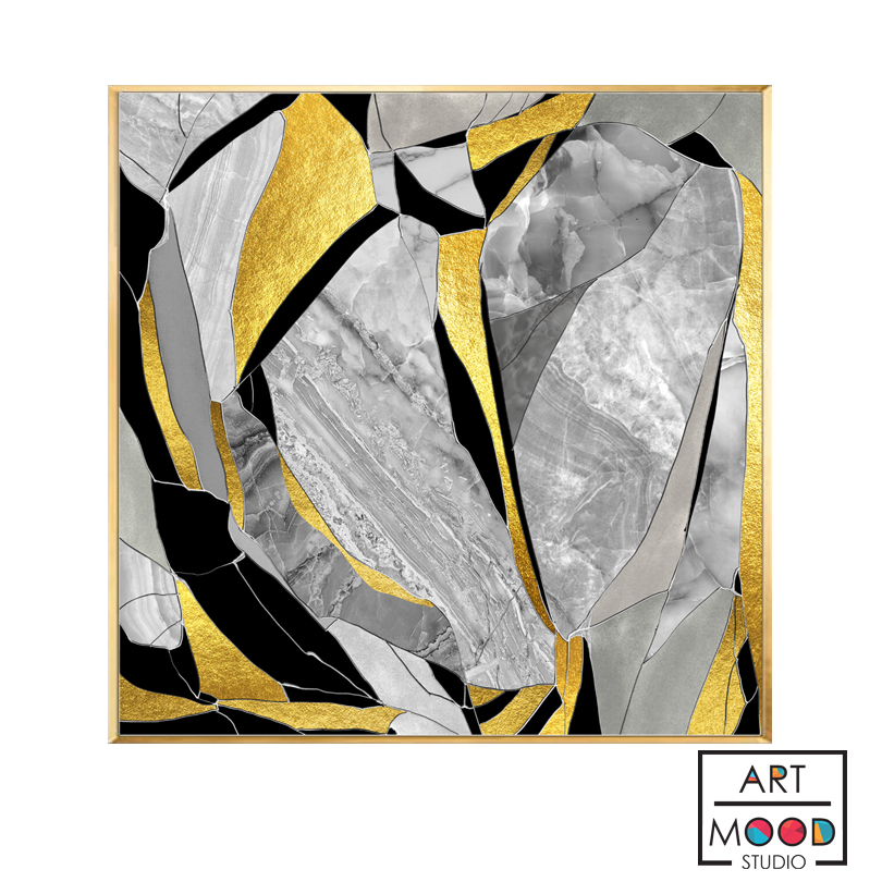 КАРТИНА ABSTRACT GREY