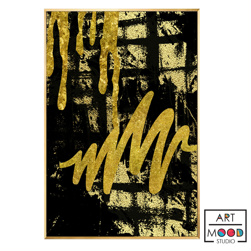 КАРТИНА GOLD & BLACK 2