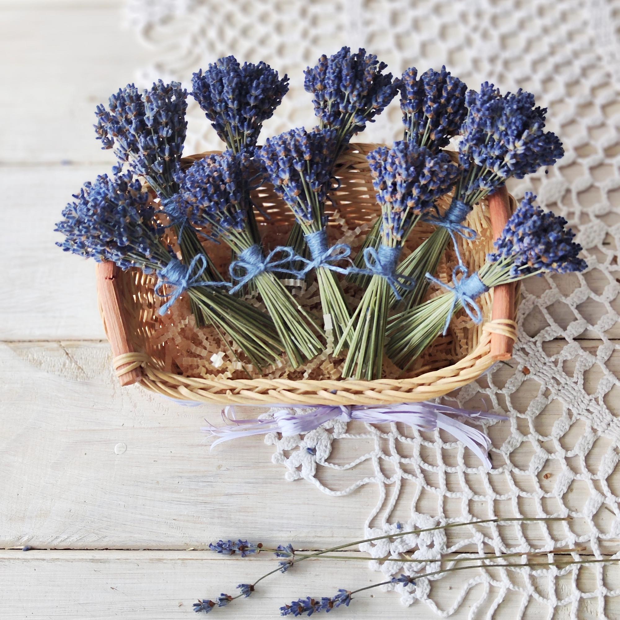 Мини-букетик лаванды для подарочных наборов, коллекция "Лавандовое счастье"
