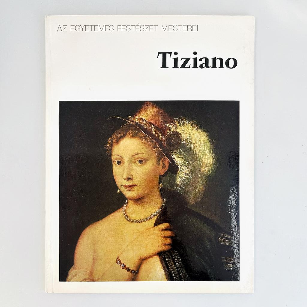 Альбом живописи Тициана с откидными иллюстрациями