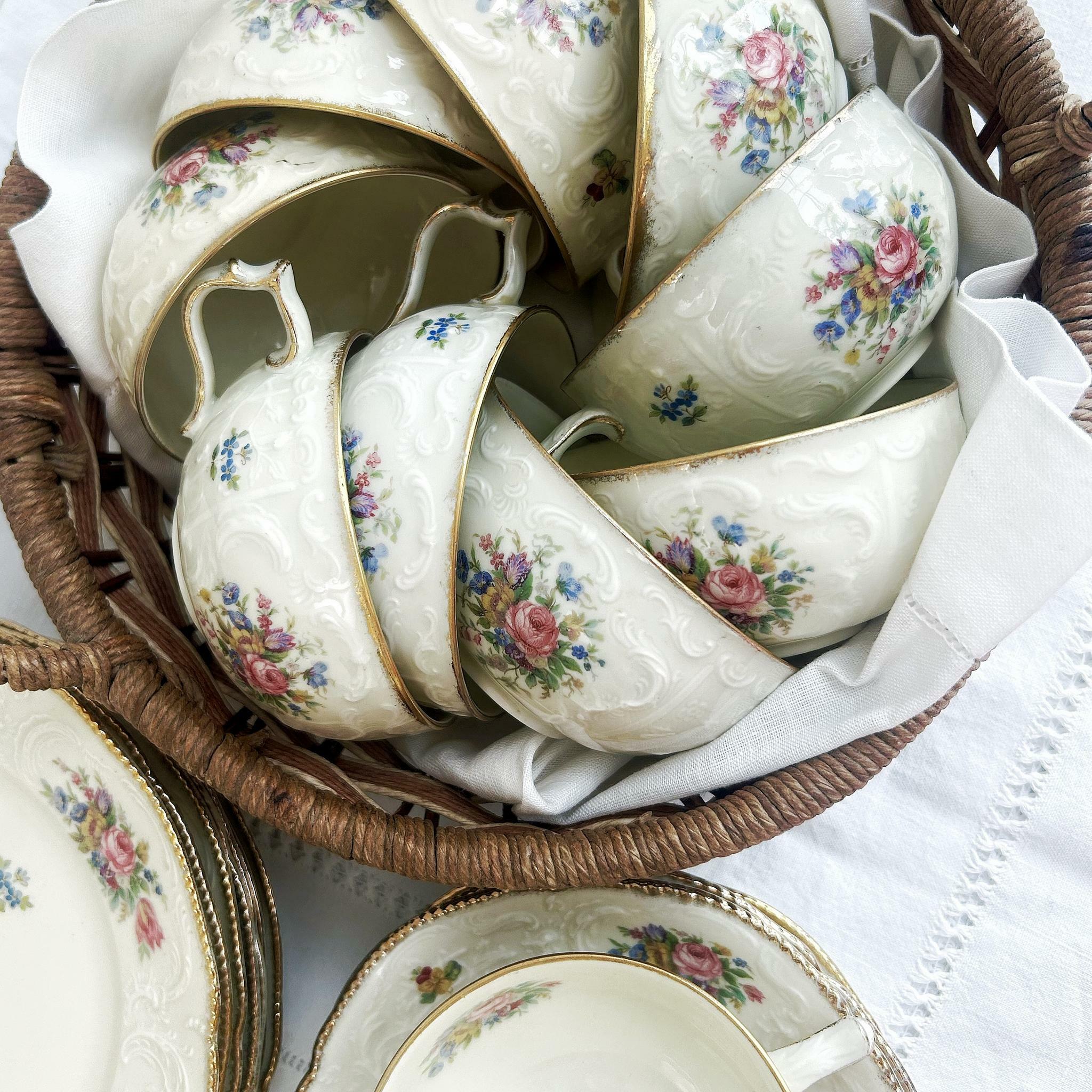 Чайная пара Sanssouci, Rosenthal
