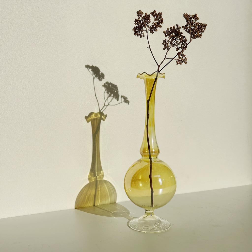 Вазочка из лаушского стекла