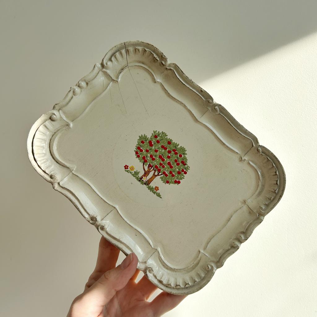 Старинный флорентийский поднос, Италия