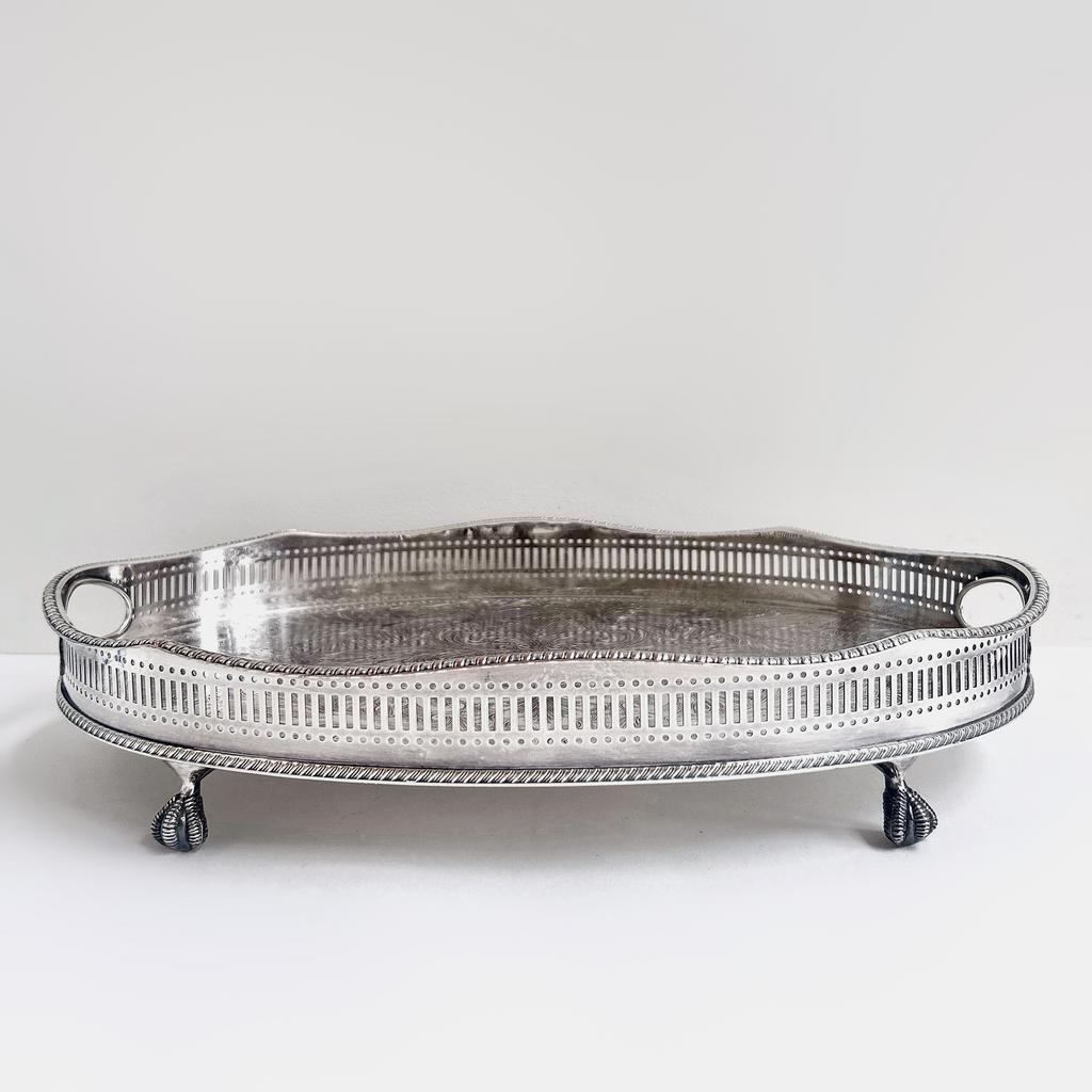 Поднос с ручками на ножках, Sheffield