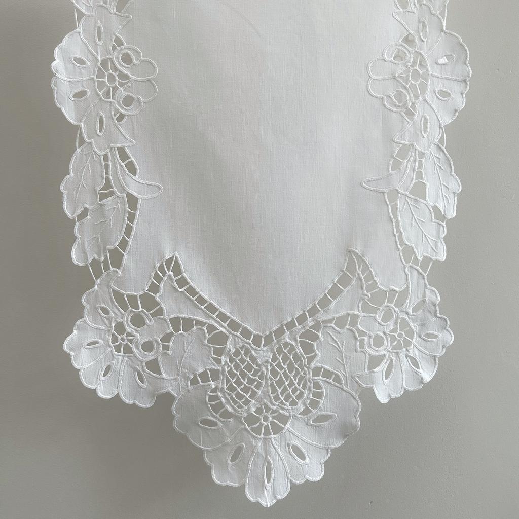 Старинная овальная салфетка, Франция