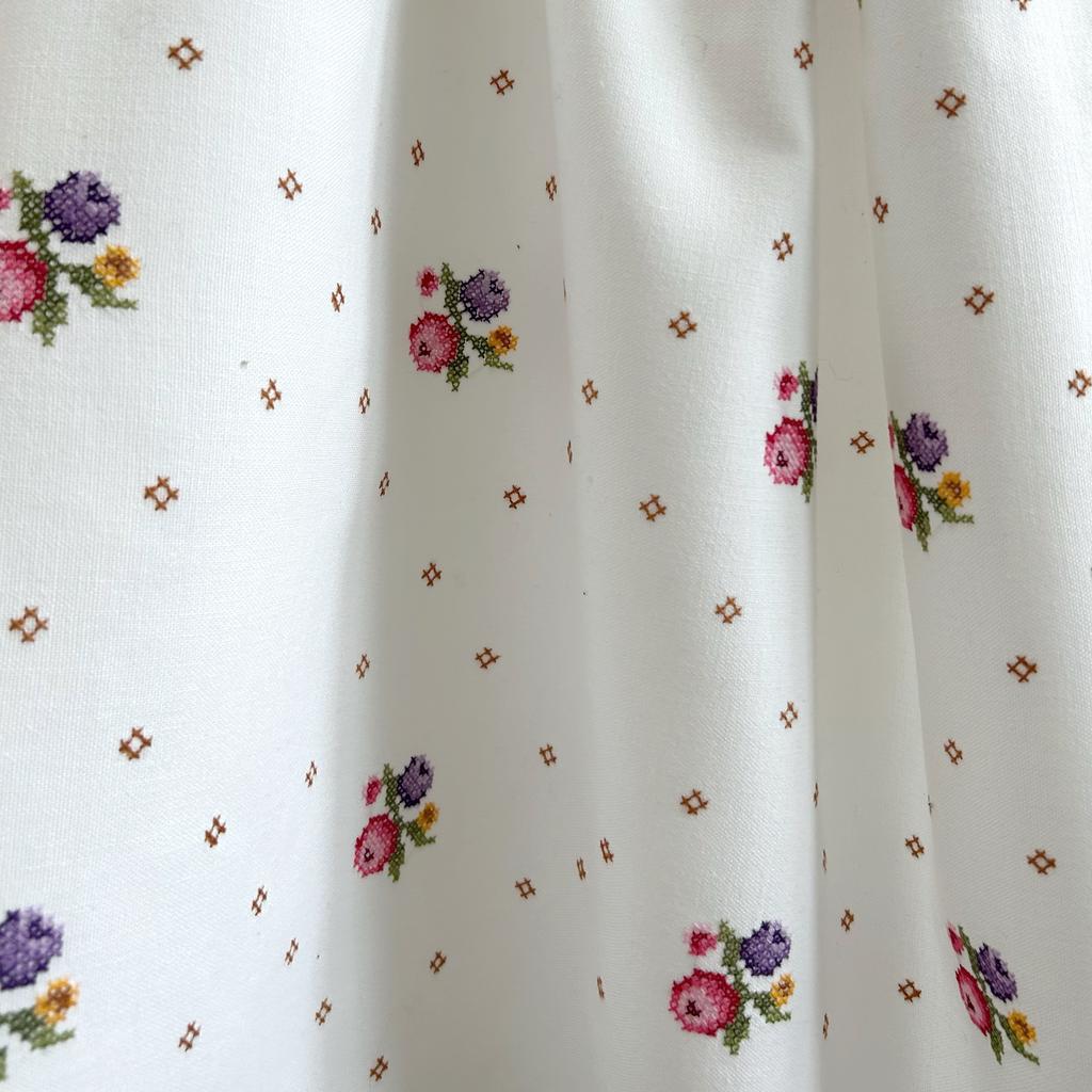 Кофейная скатерть/наперон ручной работы