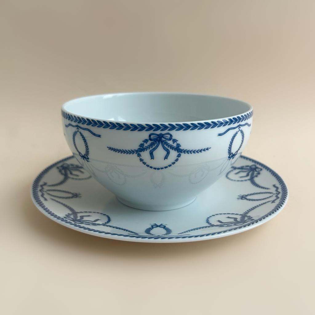 Сет пиала+тарелочка, Limoges