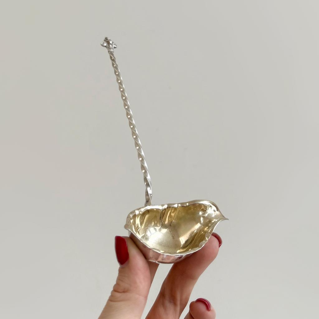 Черпачок для подачи соусов, серебрение