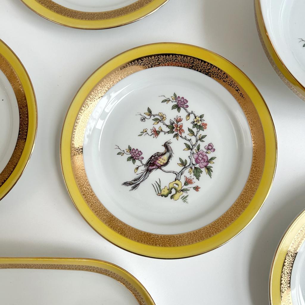 Тарелка десертная «Райская птица»