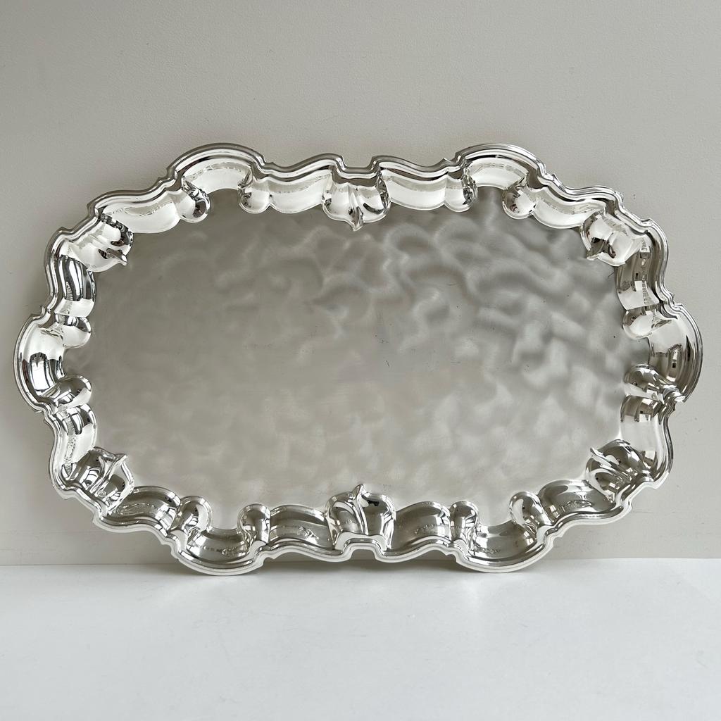 Большой поднос овальной формы WMF