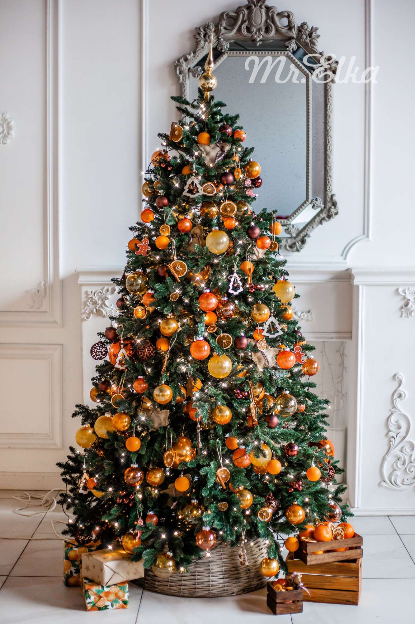 Ёлка "Мандаринка"