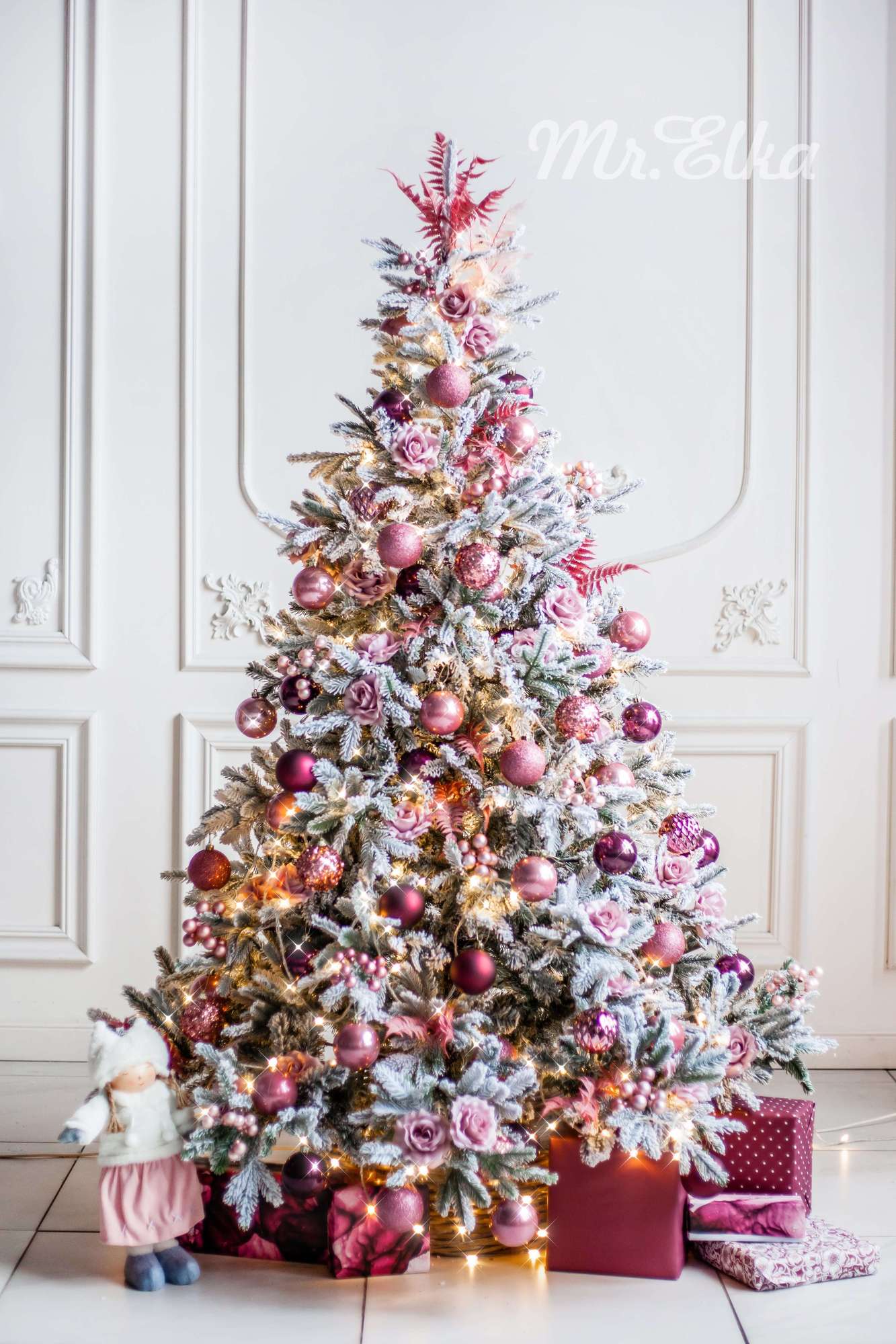 Ёлка "Игристое розе"