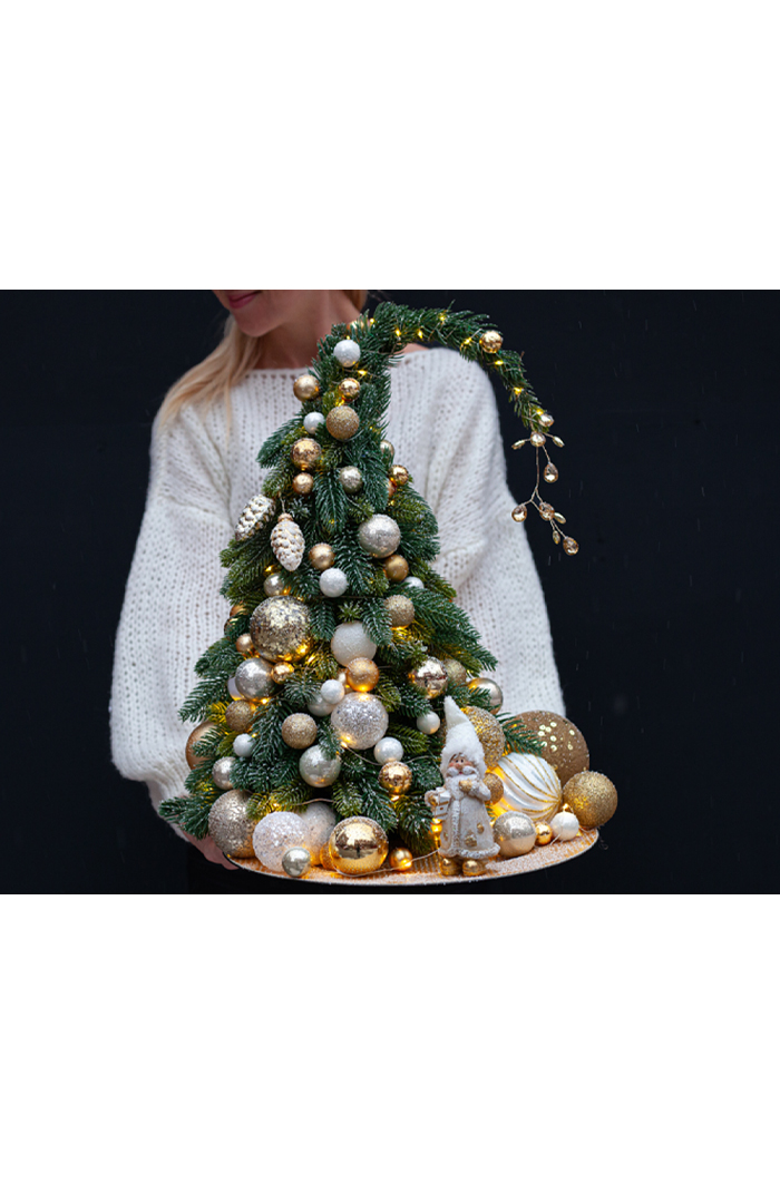 Мини-ёлка "Жемчужная"