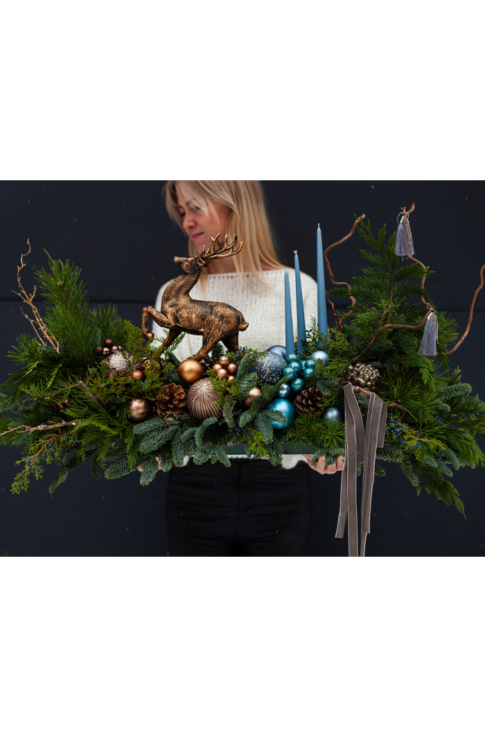 Композиция "Лесной олень"