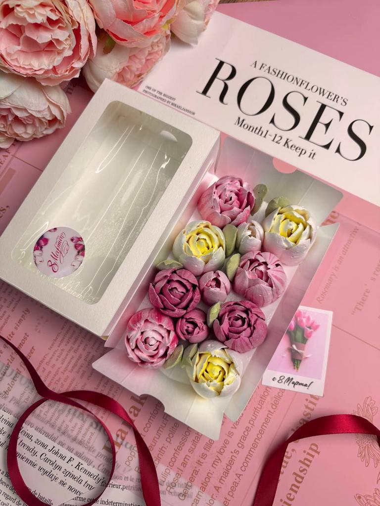 ХИТ! Коробочка тюльпанов