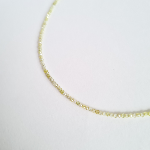 Чокер ELINICE из салатового циркона