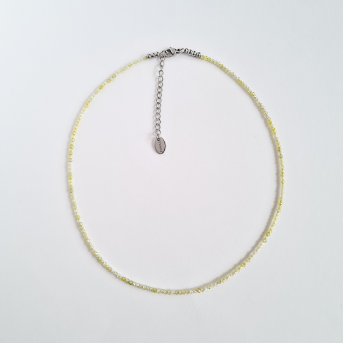 Чокер ELINICE из салатового циркона