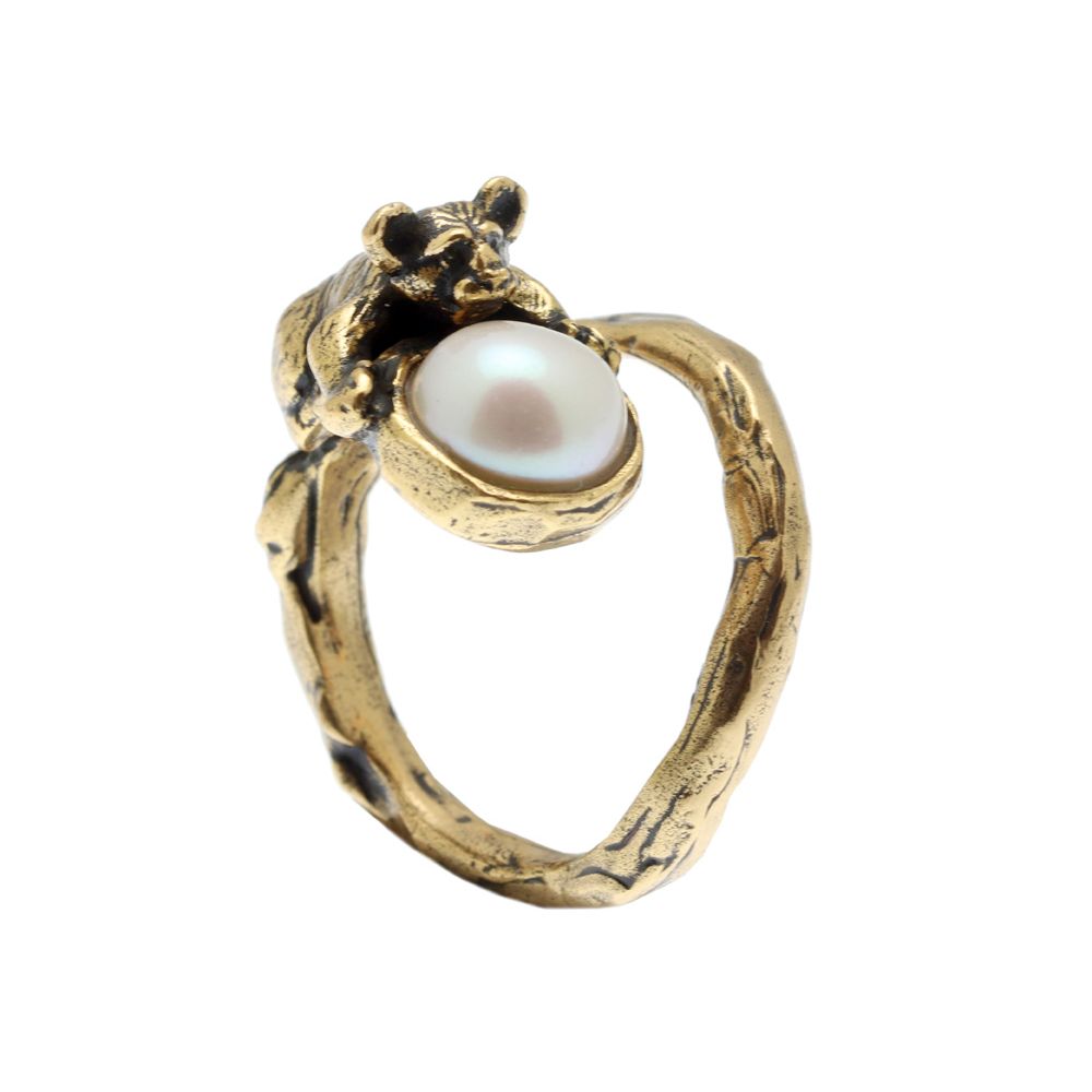 Кольцо с жемчугом ALCOZER & J F020A