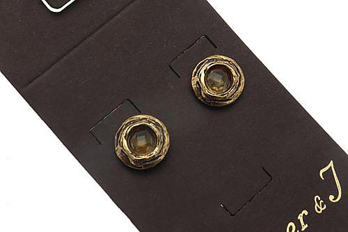 Серьги с цитрином ALCOZER & J O28BH24