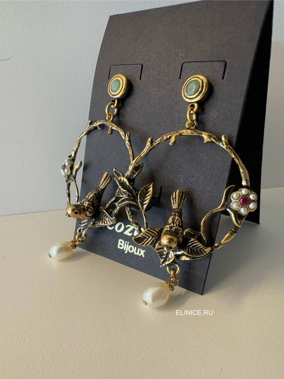 Серьги с жемчугом ALCOZER & J OP4481C