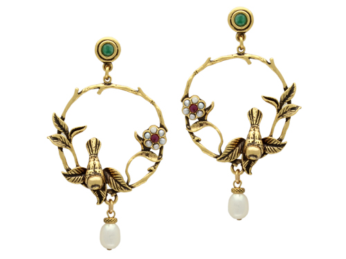 Серьги с жемчугом ALCOZER & J OP4481C