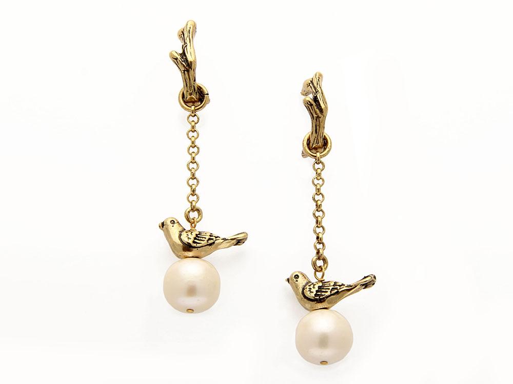 Серьги с жемчугом ALCOZER & J OP4178C