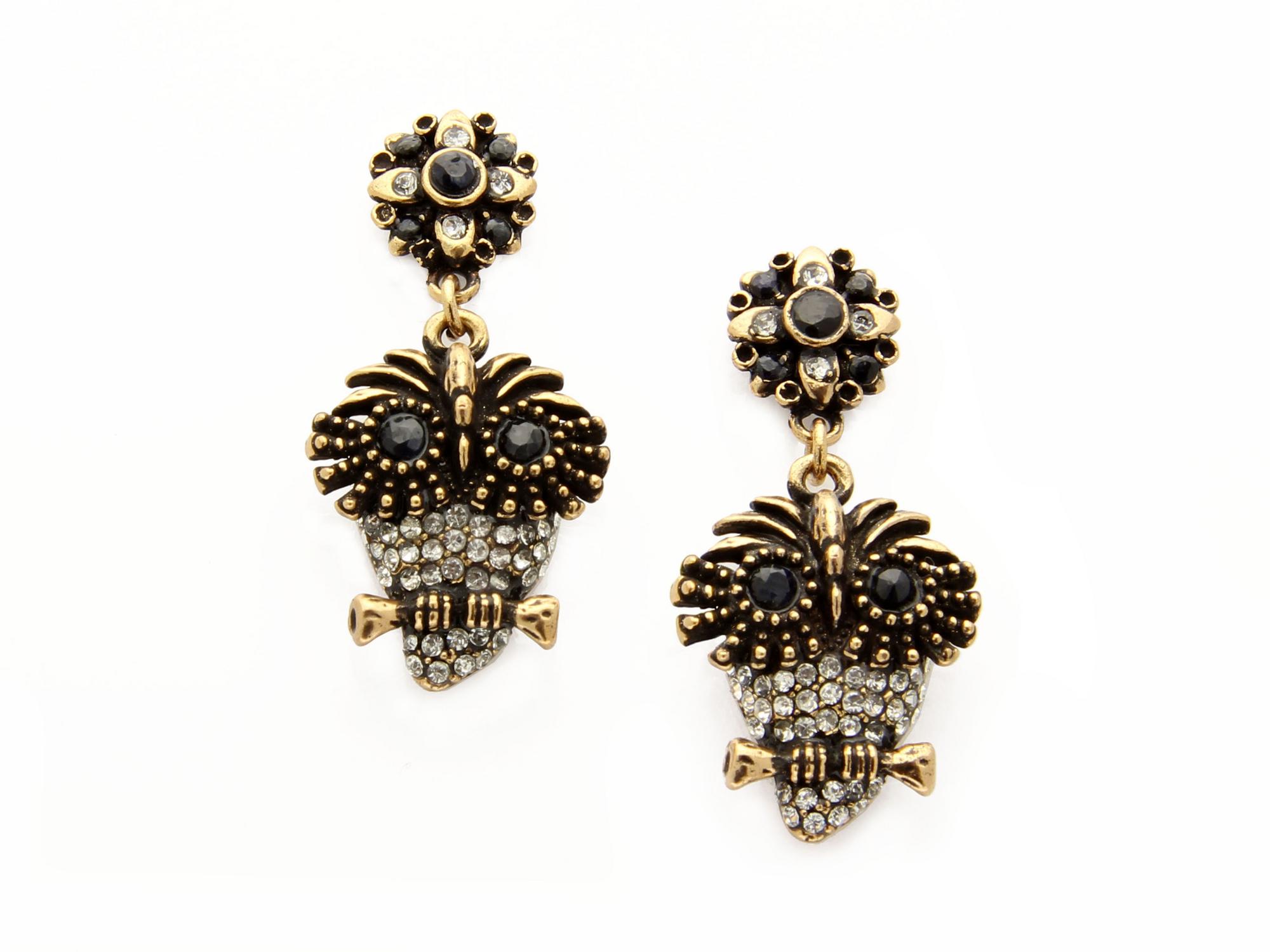 Серьги с сапфирами и Swarovski ALCOZER & J OP3850C