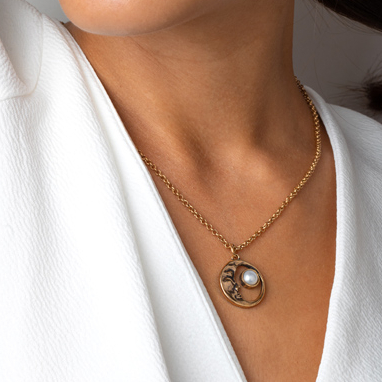 Колье с жемчугом ALCOZER & J C5462C