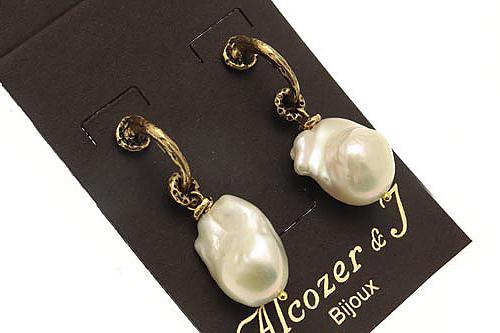 Серьги с жемчугом ALCOZER & J O68FD2