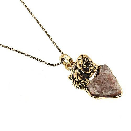 Колье с аметистом, жемчугом и рубином ALCOZER & J C68JU24