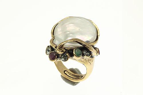 Кольцо с жемчугом ALCOZER & J A78UL24