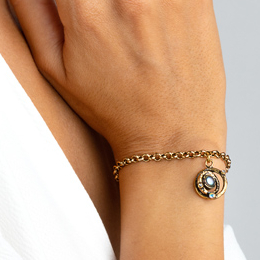 Браслет Галактика с жемчугом и Swarovski ALCOZER & J B5474C