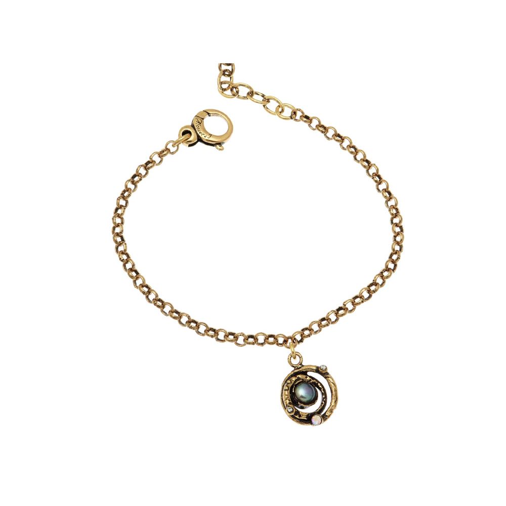 Браслет Галактика с жемчугом и Swarovski ALCOZER & J B5474C