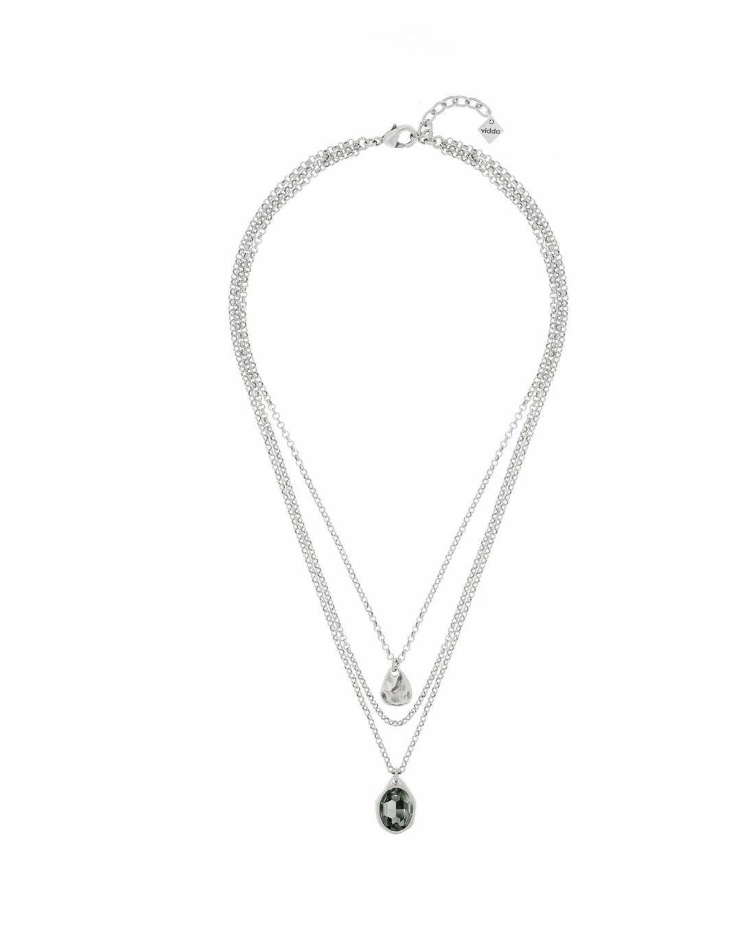 Колье VIDDA Cibeles Silver Black 01996290