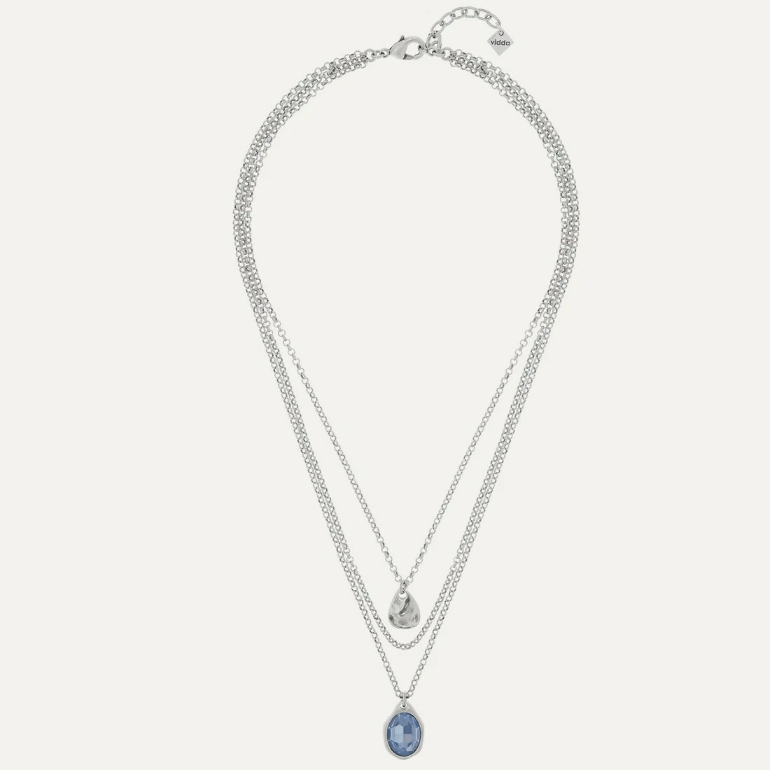 Колье VIDDA Cibeles Silver Denim 01996820