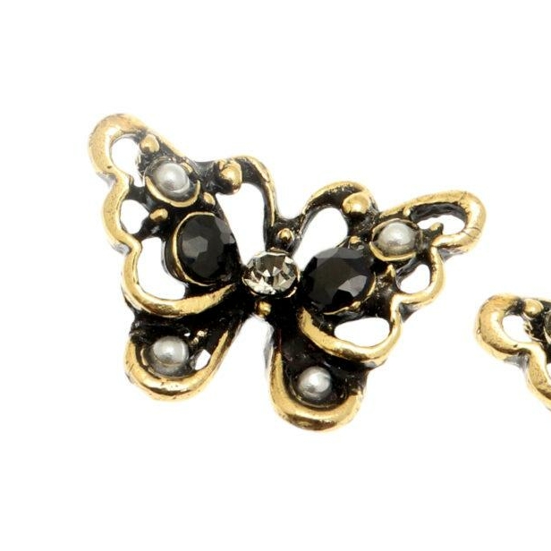 Серьги с сапфиром и жемчугом и Swarovski ALCOZER&J OP3500C