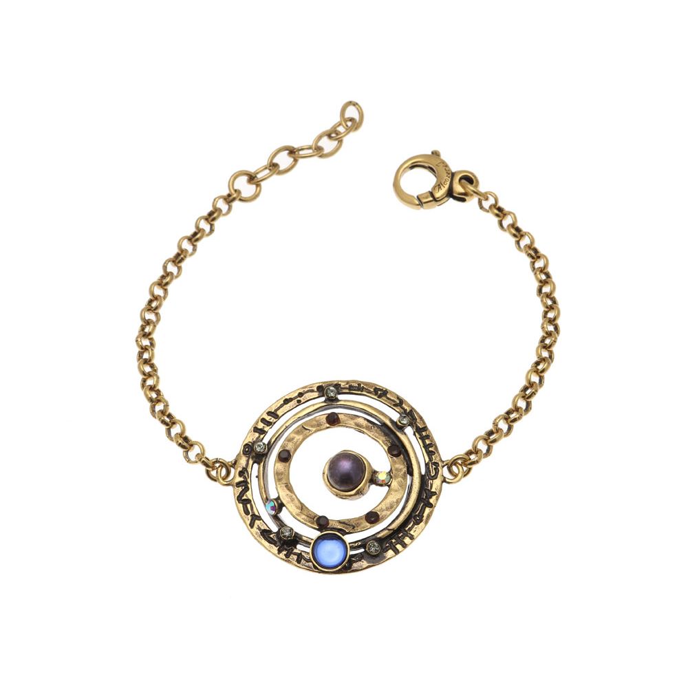 Браслет с гранатом, жемчугом и Swarovski ALCOZER&J B5510C