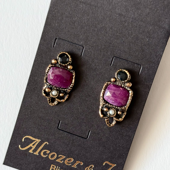 Серьги ALCOZER & J O108GU24