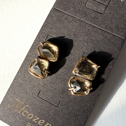 Серьги с цитрином ALCOZER & J O118EJ24