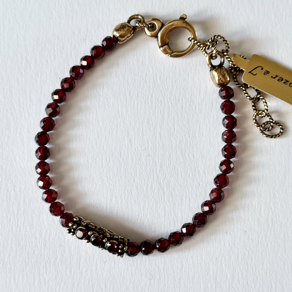 Браслет с гранатом ALCOZER & J B48FU24