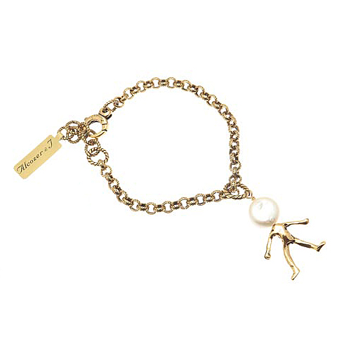 Браслет Alcozer & J  с  жемчугом