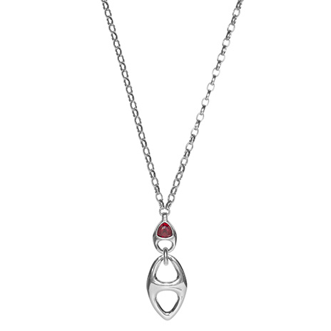 Колье CICLON 251811-03 Алый